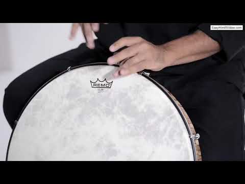 Tunable Frame Drum Bass Pezhvak PZH-420