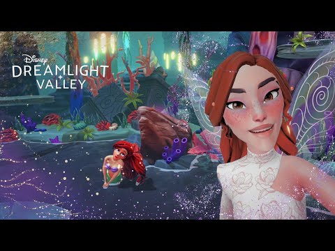 Welcoming Ariel, The Little Mermaid! | Disney Dreamlight Valley [no commentary]