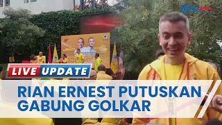 Hengkang dari PSI, Rian Ernest Ungkap Alasan Gabung Golkar, Lebih Realistis Pilih Maju DPRD di 2024