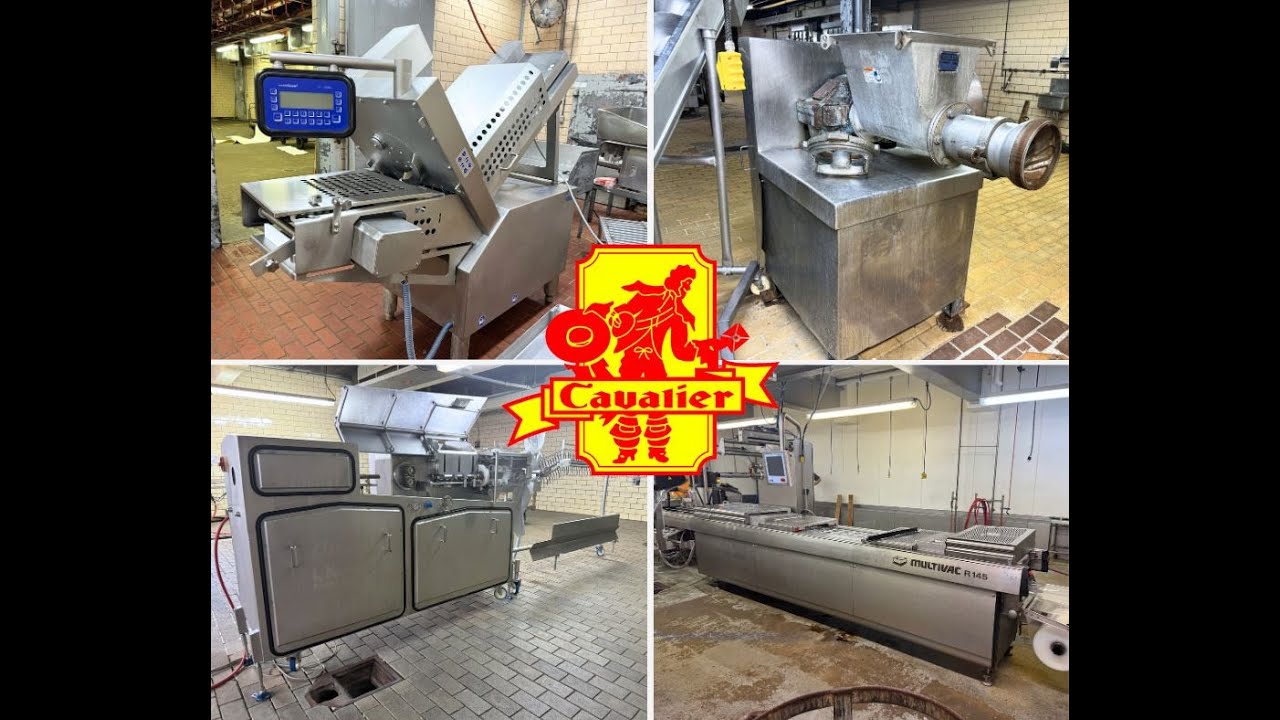 Online Auction - March 2025: Further Meat Processing Equipment