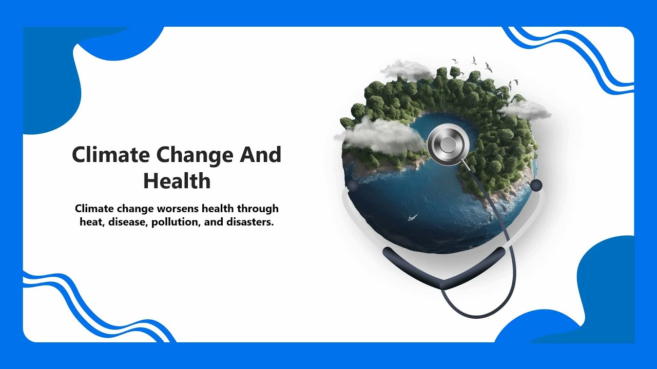 Climate Change and Health PowerPoint Presentation Slides