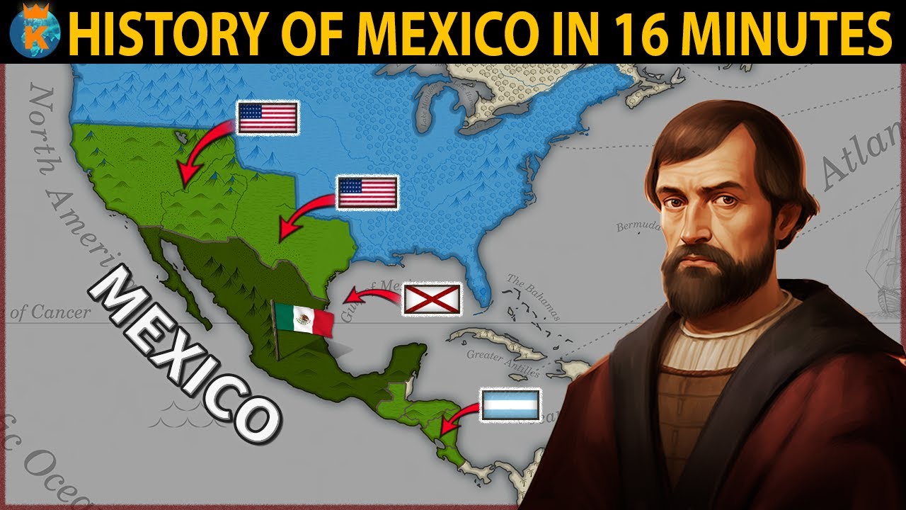 The History of Mexico in 16 Minutes