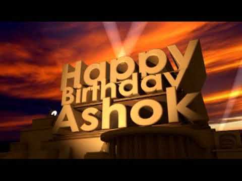 Happy Birthday Ashok