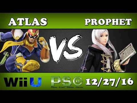 Atlas (Captain Falcon) vs. cG | Prophet (Robin) - Wii U Losers Round 2 - S4M