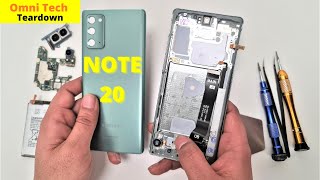 Samsung Galaxy Note 20 Teardown 👉How to teardown Note 20👉What inside Note 20👍