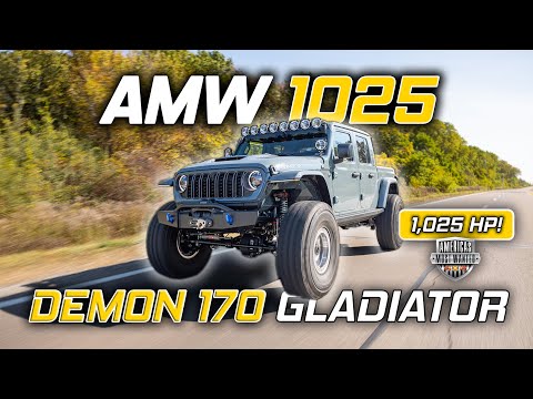 AMW 1025 | DEMON 170 Gladiator (1,025 HP!)