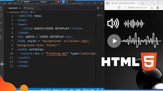 Download lagu TUTORIAL - HOW TO ADD AUDIO/VIDEO AUTOPLAY IN HTML - HTML(AUDIO) #css #html #csstutorial mp3