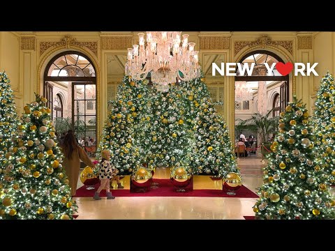 [4K] 🇺🇸 Christmas in New York City 🎄💂🏼 |  5th Avenue Holiday Lights & Festive Vibes | Nov. 2025