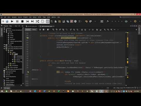 Java Library Management System Part 3