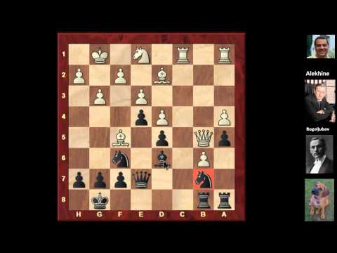 Chess Strategy: Evolution of Chess Style #100 - Efim Bogoljubov vs Alexander Alekhine - Part 1