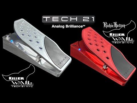 Tech 21 Killer Wail Wah v2 & the Richie Kotzen Signature Killer Wail
