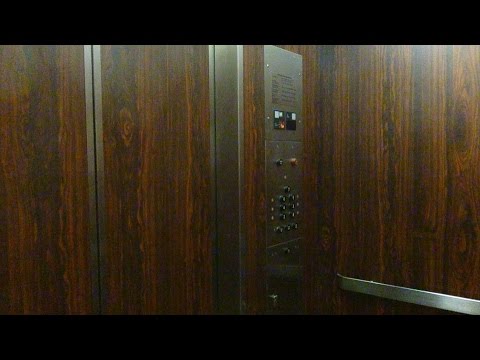 AMAZING!!!!! Vintage Otis Traction Elevator at Matagorda County Courthouse in Bay City, TX.