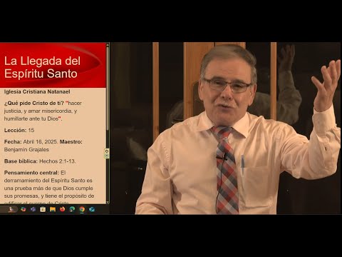 La Llegada del Espíritu Santo