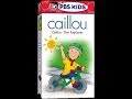 Opening To Caillou Caillou The Explorer 2004 VHS Paramount Print