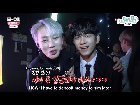 [ENG SUB] 181211 Show Champion Behind - Wanna One Cuts by WNBSUBS