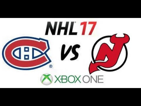 NHL 17 - Montreal Canadiens vs New Jersey Devils - Xbox One