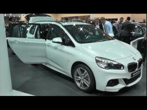 BMW 220d xDrive Gran Tourer 2016 In detail review walkaround Interior Exterior