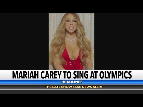 瑪麗亞凱莉冬季奧運表演搶先看！❄️ (A Sneak Peek At Mariah Carey's Winter Olympics Performance)