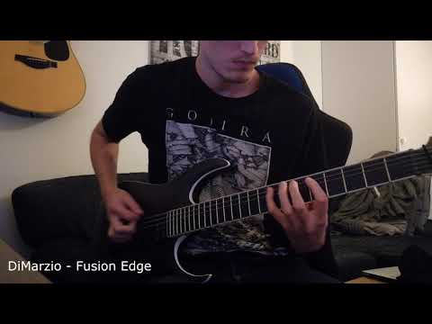 DiMarzio Fusion Edge (bridge) VS Seymour Duncan Duncan Custom (bridge) - Metal Pickup Comparsion