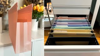Colorful Hanging Folders That Expand Like Magic!