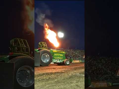 Womp womp juice saves the John Deere Pro Stock Tractor!