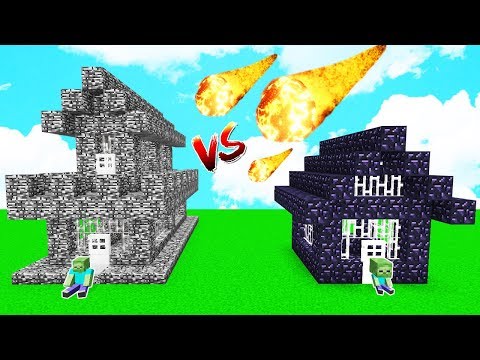 NOOB VS PRO METEOR YAĞMURU #3 - Minecraft