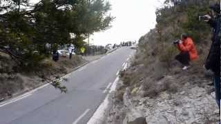 preview picture of video 'Rallye WRC Monte Carlo 2012 ES15 Lantosque - Lucéram 1 (partie 1)'
