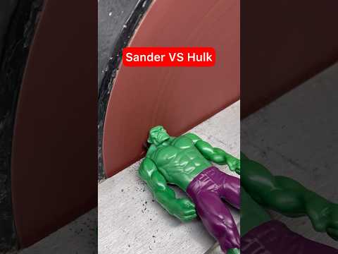 Sander VS Hulk #sandervs #satisfying #hulk