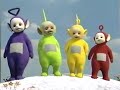 LX Productions DLC Home Video Presents Teletubbies Christmas In The Snow Vol 1 2000 VHS
