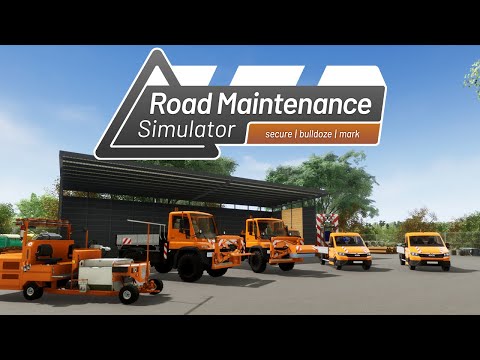 Road Maintenance Simulator | Official Trailer English | Aerosoft thumbnail