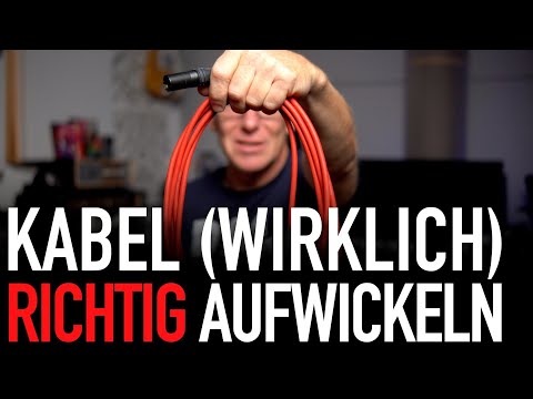 SO werden Kabel wirklich richtig aufgewickelt | Tutorial | Recording-Blog