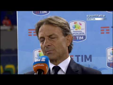 Supercoppa Primavera: Roma - Inter, le parole di Alberto De Rossi