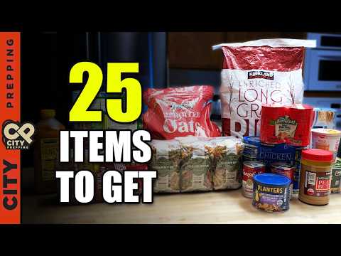 @CityPrepping - "How To Build a 21-Day Food System on a Budget"
