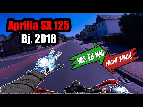 Aprilia SX 125 What I like/dislike! - Good A1 motorcycle? | Motovlog | German | GoPro