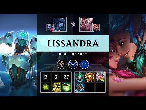 Lissandra Support vs Rakan - EUW Diamond Patch 25.11