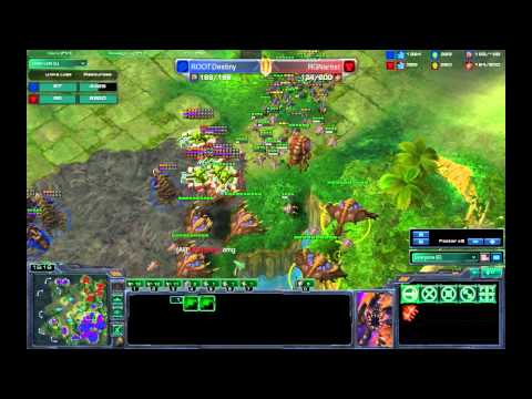 Starcraft 2 Commentary: ROOTDestiny(Z) vs RGNartist(T) Pt. 2