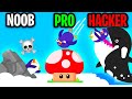 NOOB vs PRO vs HACKER In BOUNCEMASTERS!? (*NEW WORLD RECORD!?* EXPENSIVE APP GAME!)
