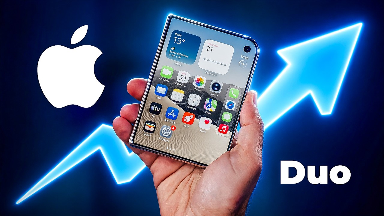 iPhone DUO : Apple peut-il SAUVER les smartphones pliables ?