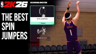 The Best Spin Jumper to use in NBA2K26