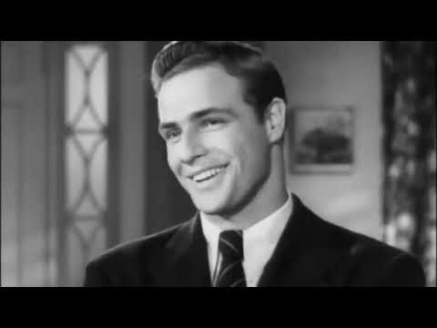 MARLON BRANDO 23 Anos - Teste para o Filme Juventude Transviada ( Rebel Without a Cause)