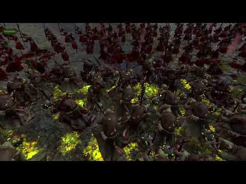 38,400 Plague monks vs 46,800 Grave guard great weapons
