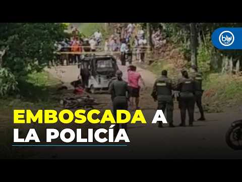 Ataque armado de disidencias en Cartagena del Chairá dejó un policía muerto y tres heridos