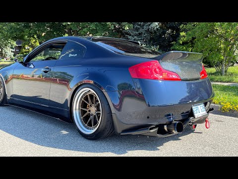 UPDATE Twilight Blue G35 + Walk around NEW WHEELS