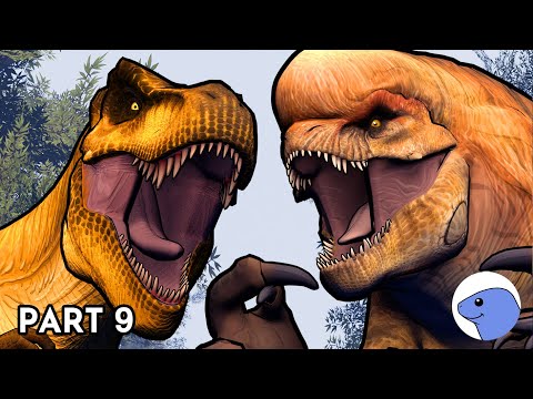 T.rex vs Distortus Rex | Animation (Part 9)