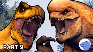 T.rex vs Distortus Rex | Animation (Part 9)
