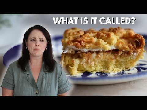 Czech Countess Slices: Apple Meringue Cake