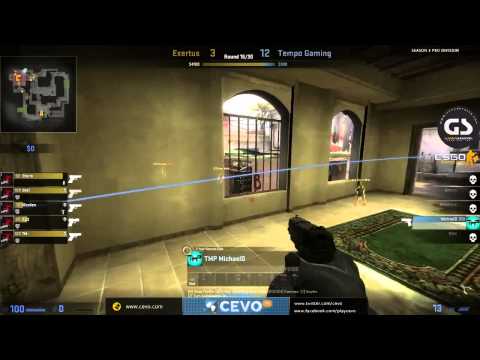 CEVO-Pro CS:GO Season 5: Exertus vs. Tempo Gaming - Week 3:2 on de_mirage