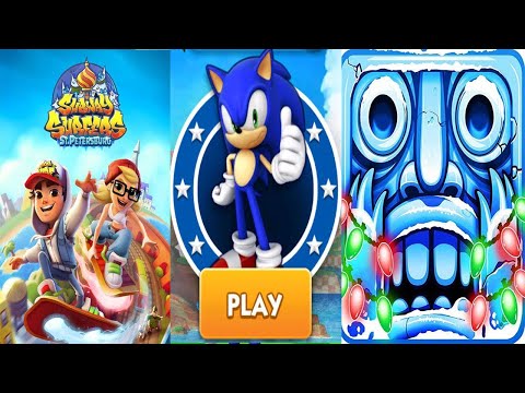 Subway Surfers Vs Temple Run 2 Vs Sonic Dash Vs Temple Run 2 Gameplay