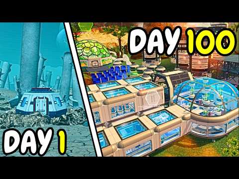 I Spent 100 Days in Humble Planet DLC (The Planet Crafter)