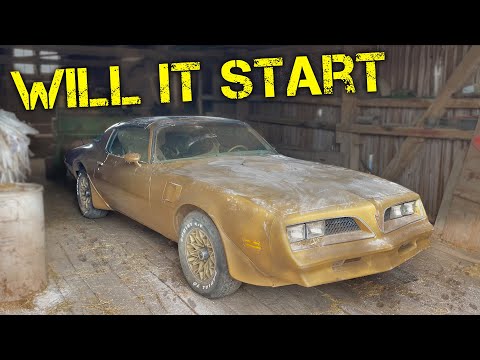 Will this Barn Find Firebird Run and Drive After 30 years ?